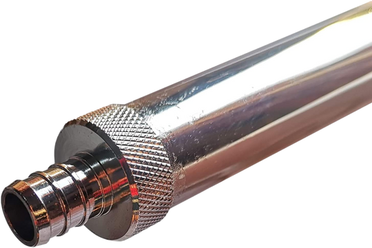 Anti-Siphon Frost Free Sillcock 10 Inch Long, 1/2 Inch PEX-B Barb x 3/4 Inch GHT Valves